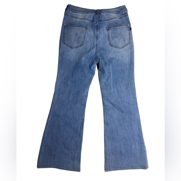 Anthropologie Pilcro High Rise Trouser Jeans Bootcut Flare Denim Size 30 - Picture 4 of 8